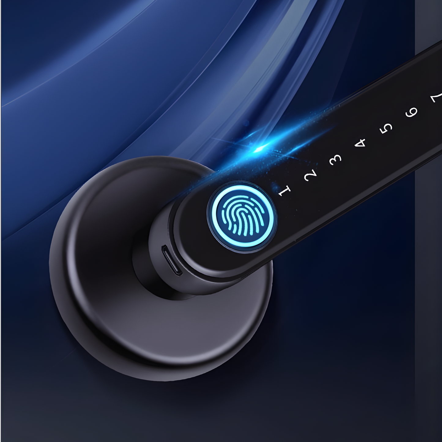 半導體智能指紋門鎖｜0.3秒極速解鎖